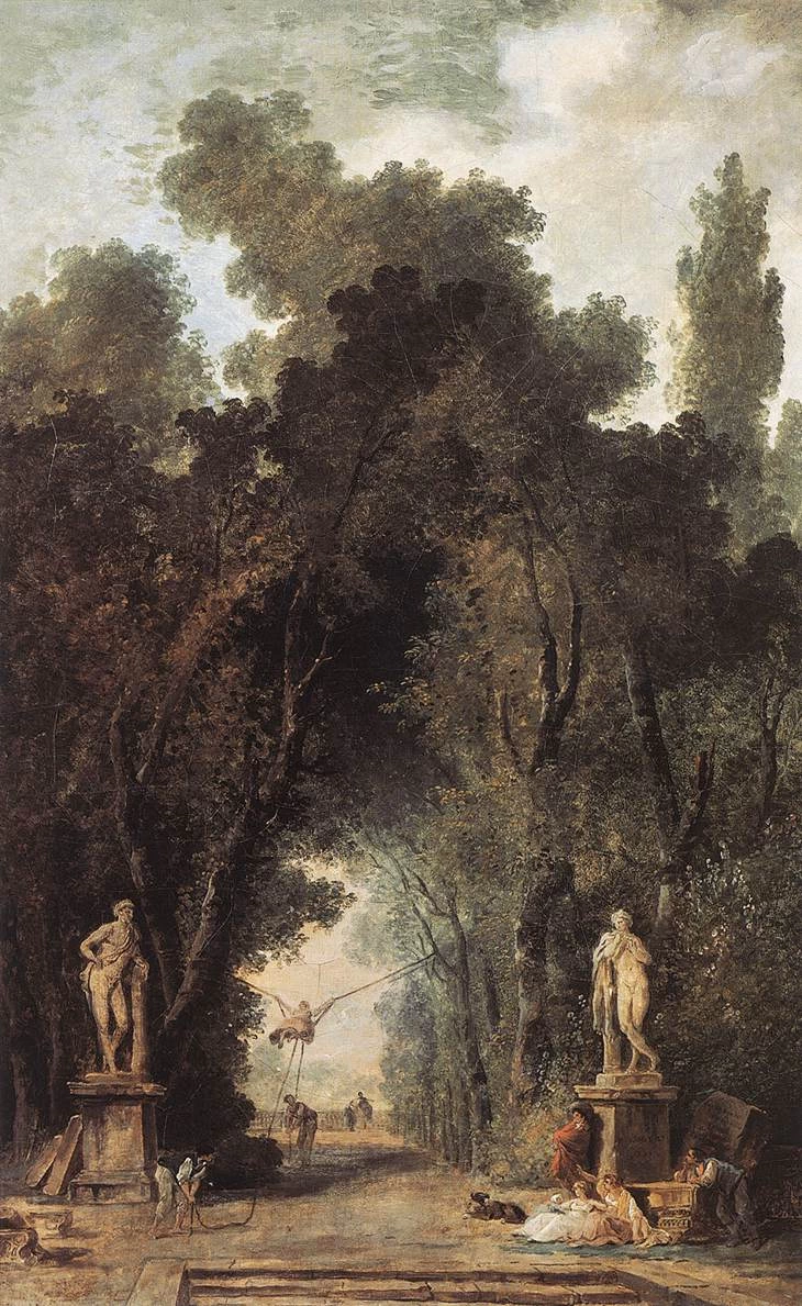 Viale in un parco - Musées Royaux des Beaux, Arts, Brussels